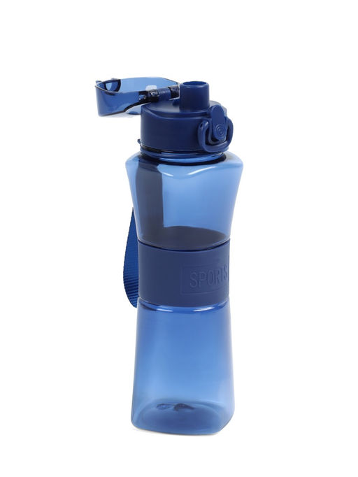 Бутылка для воды, 550 мл, 23.5×6.7 см, синяя