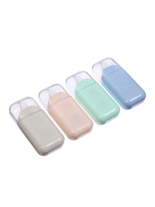 Цена за 4 шт. Корректор-лента, 6 м×5 мм, в пакете, МИКС