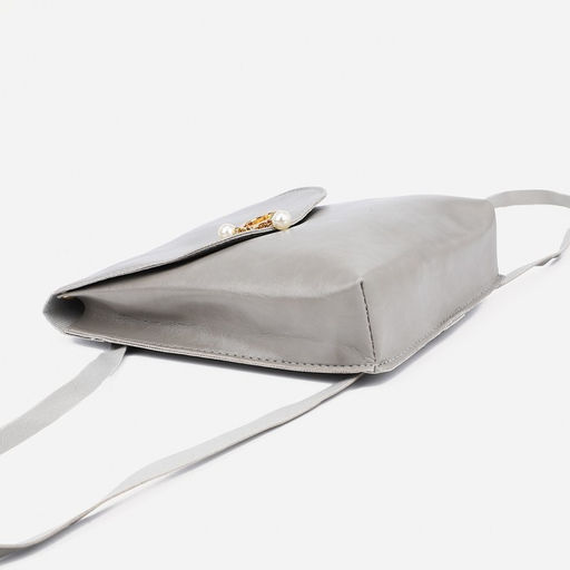 Мини-рюкзак из искусственной кожи на магните, цвет серый - Simaland фото 3