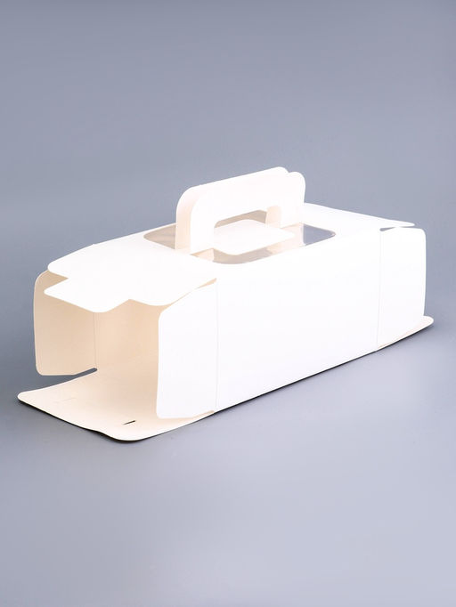 Цена за 5 шт. Коробка под рулет, белая, 16.5×11×9 см