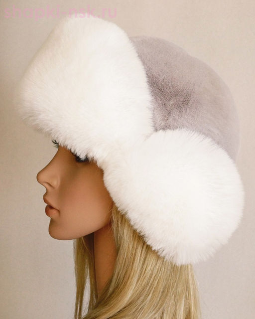 Нон-стоп иск.мех Ушанка женская (56-58)