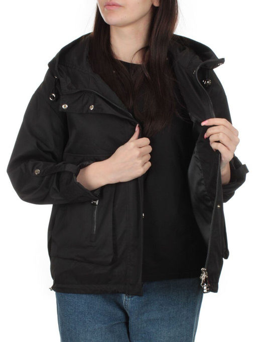 8051 BLACK Ветровка женская LYDIA - Фабричный китай фото 8
