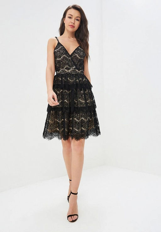 Платье с кружевом - Incity фото 6