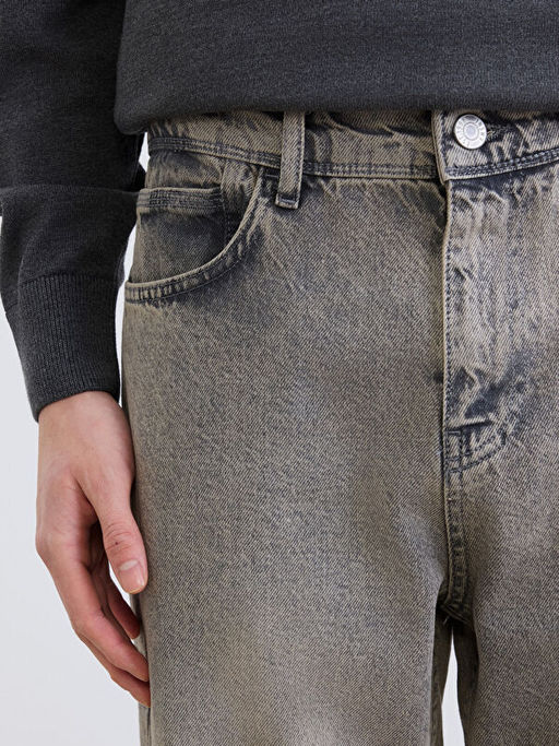 745 Baggy Fit Erkek Jean Pantolon
