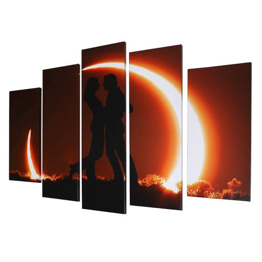 УЦЕНКА Модульная картина Влюблённая пара (2-23?52; 2-24?70; 1-24?80) 120?80 см