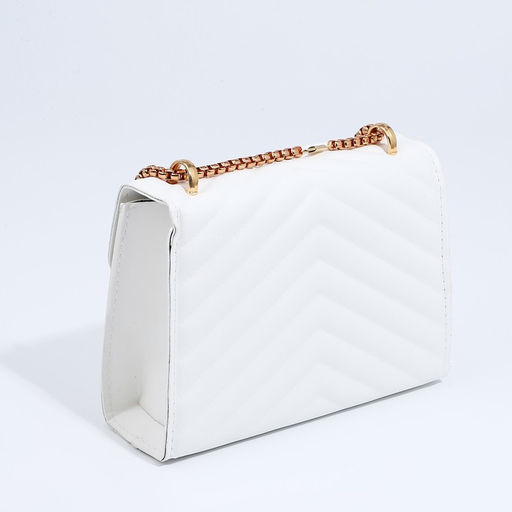 Сумка-мессенджер на магните, цвет белый - Simaland фото 3