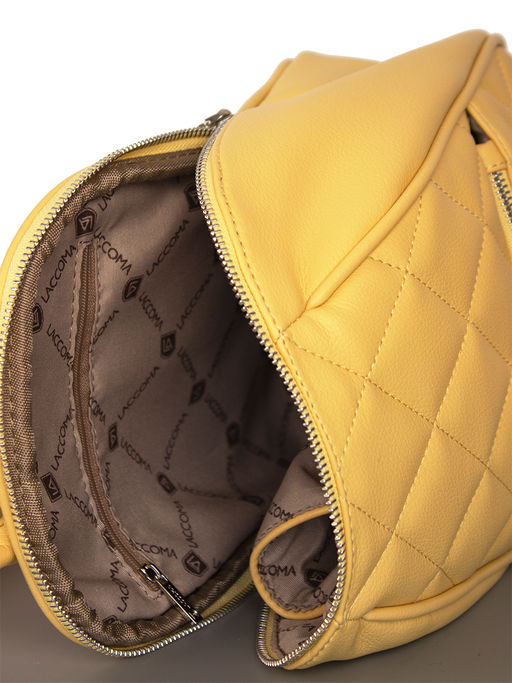 LACCOMA рюкзак Мэри-Л815-светло-желтый эко кожа хлопок