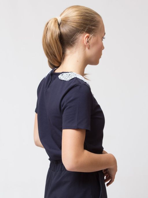 Блузка темно-синий 181230510б - Nota bene фото 18