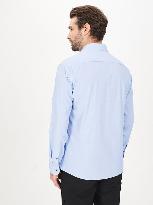 Сорочка мужская длинный рукав GREG 204/139/1155/Z/1p  фото 9