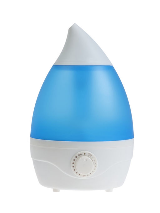 Увлажнитель воздуха LHU-04, ультразвуковой, 1.8 л, с подсветкой, 22 Вт, регулировка испарения, 35 м2, бело-голубой