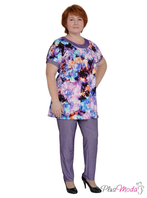 Брюки Модель №237 размеры 50-78 - Plusmoda фото 2