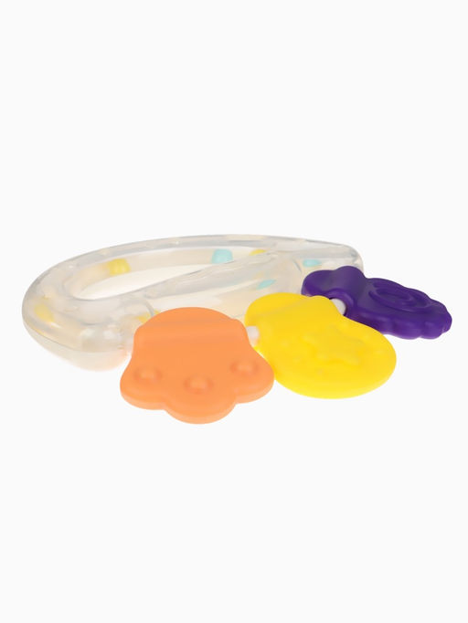 Прорезыватель погремушка для зубов «Браслетик», цвет бежевый