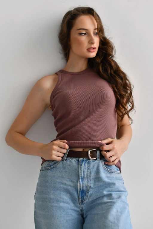 Майка Кашкорсе рубчик ЛАПША - Оптима фото 39