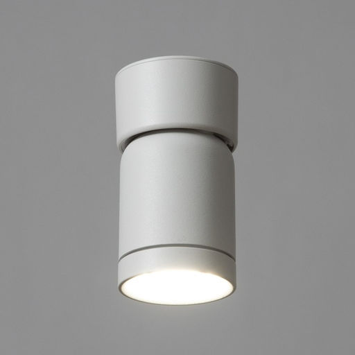 Светильник «Делси» GU10 белый 6.5×6.5×12 см
