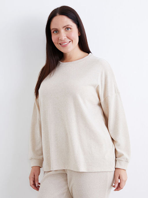 Bisiklet Yaka Kad?n Pijama Tak?m?