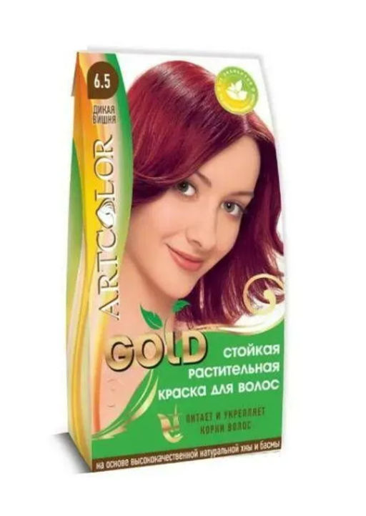 GOLD АРТКОЛОР растит.краска д/волос 111 Дикая вишня 25гр
