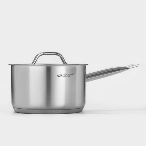 Ковш Катунь «Общепит», 2.6 л, d=18 см, h=11 см, капсульное дно, индукция, нержавеющая сталь