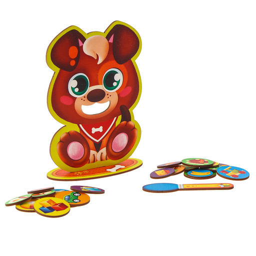 Настольная игра Накорми меня. Щенок, 10 фишек - Лесная мастерская фото 4