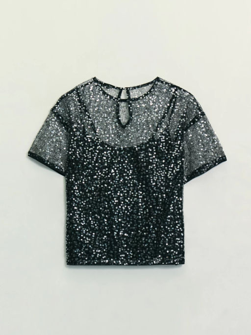 Топ из пайеток / Zarina