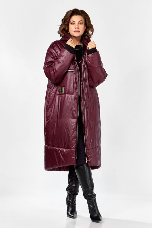 Пальто LADY SECRET 5018/1 винный