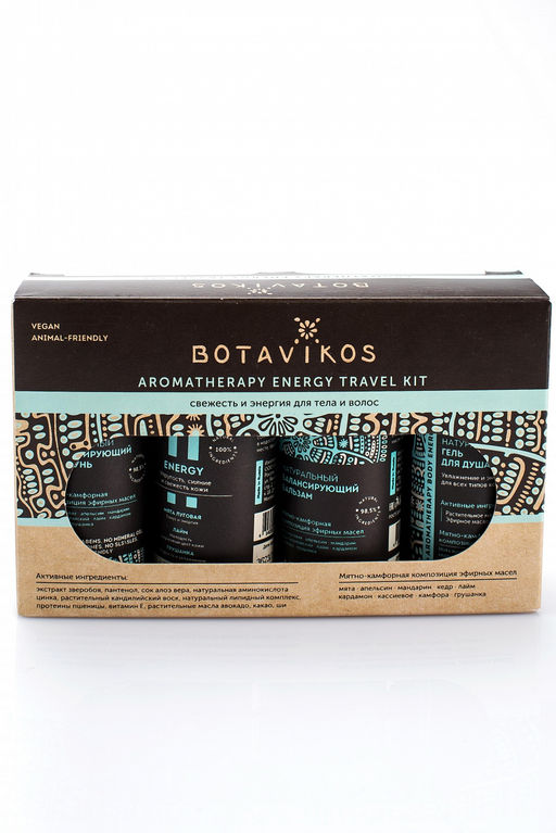 Набор ароматерапи релакс трэвел кит, расслабление, истинное удовольствие от ароматерапии: шампунь 50 - Botavikos фото 2