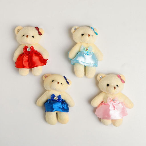 Цена за 12 шт. Мягкая игрушка «Медведь», 11 см, цвет МИКС