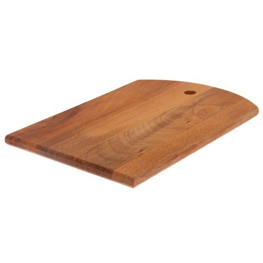 Доска разделочная 350х245х17 полубочка большая арт. 04-1