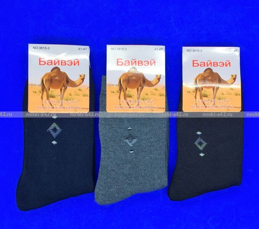 Цена за 12 пар. Байвей носки мужские артикул 508 с массажным эффектом 42-48 (фактически 41-45)  фото 35