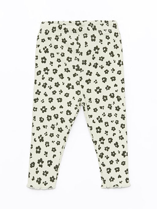 Bisiklet Yaka Uzun Kollu Minnie Mouse Bask?l? K?z Bebek Sweatshirt ve Tayt 2li Tak?m - Waikiki фото 3