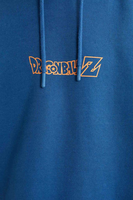 Толстовка свободного кроя с капюшоном Dragon Ball - Defacto фото 5