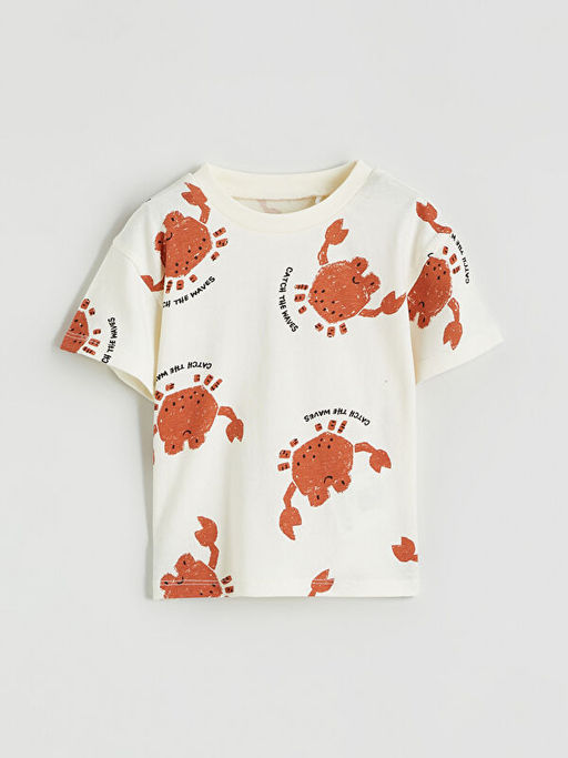 Bisiklet Yaka Erkek Bebek Ti??rt ve ?ort