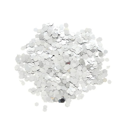 Цена за 2 шт. Наполнитель для шаров «Конфетти шестиугольник», d=3 мм, 10 г