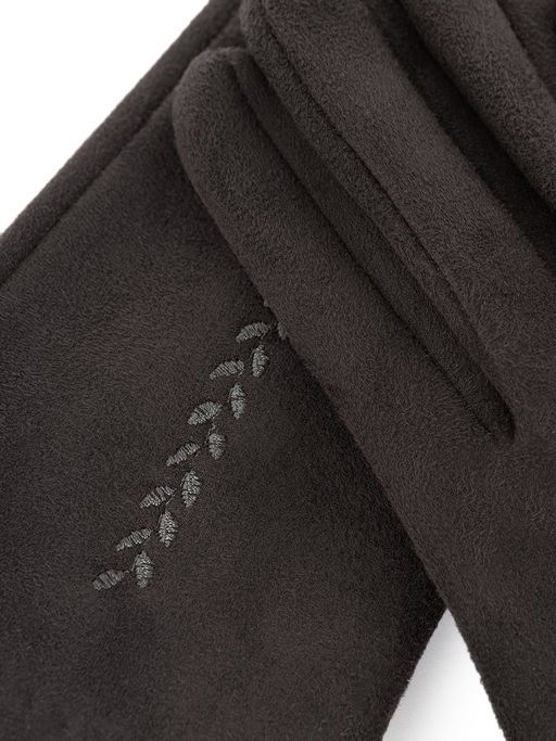 Перчатки жен флис LB-CP-140 grey
