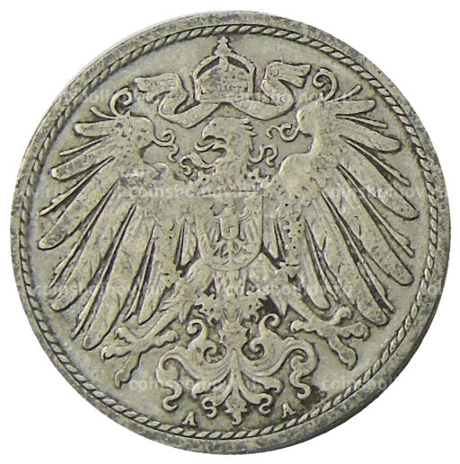 10 пфеннигов 1905 года А Германия
