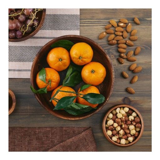 Миска сервировочная деревянная Walmer Organic средняя, 0.4 л, цвет темное дерево  фото 8