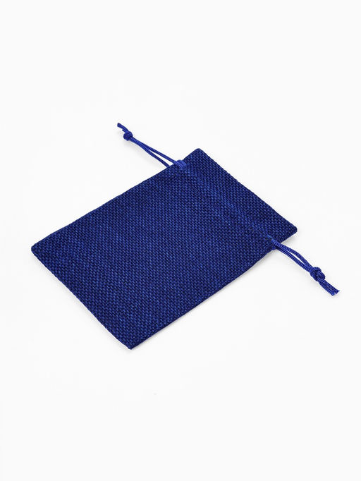 Набор мешочков подарочных 50 шт. «Льняной» 9×12×0.1 см, синий