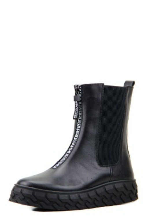 Ботинки 345.icebergbl. black / Шерсть