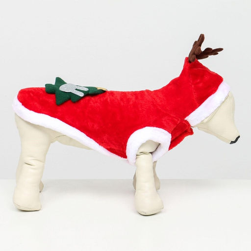 Костюм для животных Новогодний оленёнок, XL (ДС 35, ОГ 47 см) - Пижон фото 4