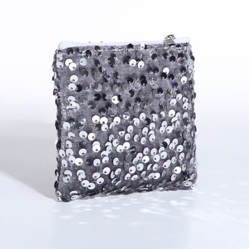 Кошелёк на молнии, цвет серебряный - Simaland фото 2