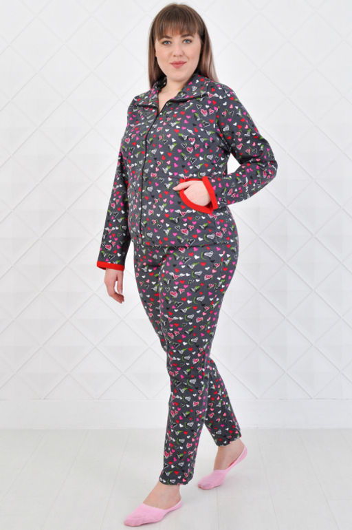 Арт. 4212 Пижама с брюками 50-56 - 5+3 фото 4