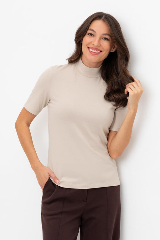 ЕВТ 3262/серо-бежевый джемпер жен