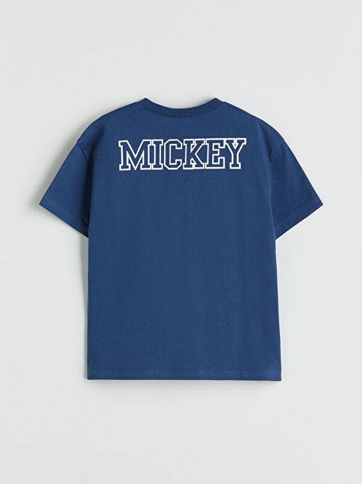 Mickey Mouse Bask?l? Erkek ?ocuk Ti??rt