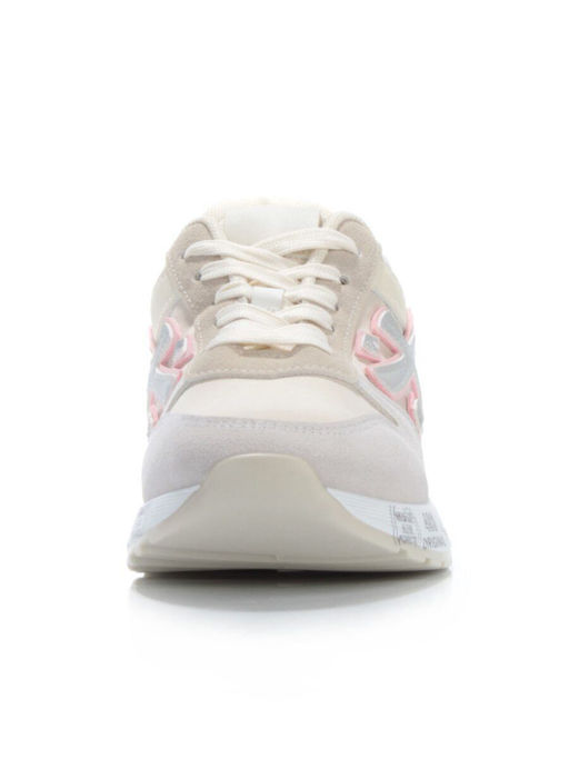 05-6026-203 BEIGE/GRAY Кроссовки женские (искусственные материалы) - No name фото 10