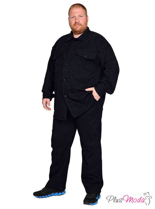 Рубашка-ветровка Модель №2007 размеры 44-84 - Plusmoda фото 8