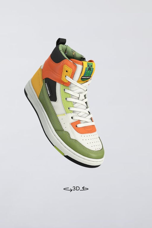 MINECRAFT  MOJANG AB.  HIGH-TOP SNEAKERS - Zara фото 2
