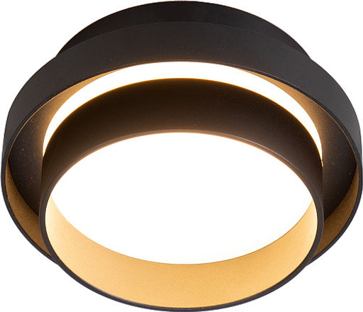 Светильник потолочный встраиваемый, GX53, черный DL508