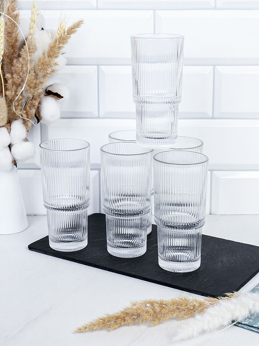 Стакан 6 штук вертикаль / CTY-30 /уп 8/ высокий - ГалеонТрейд фото 2