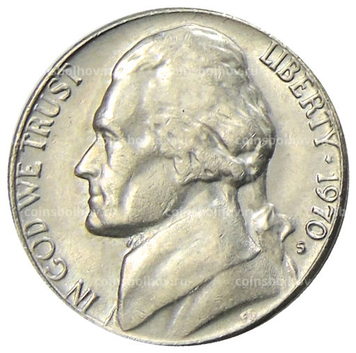 5 центов 1970 года S США