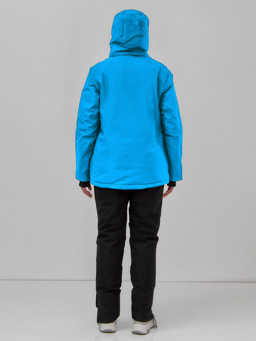 Горнолыжная куртка женская зимняя синего цвета 7015_1S - Chunmai фото 6