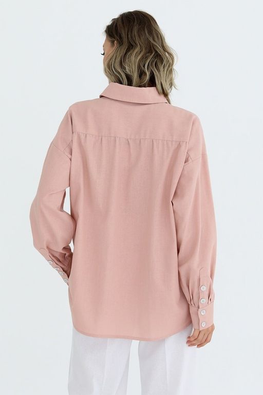 Рубашка со сборкой по спинке - Looklikecat фото 4